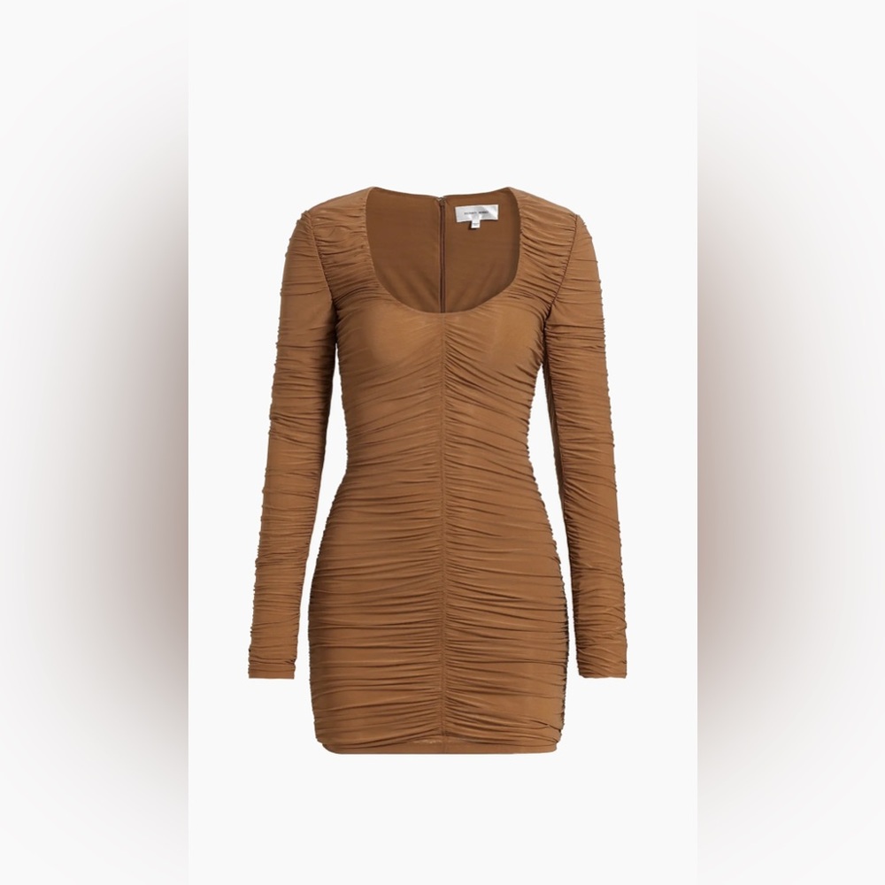NWT Ronny Kobo Juliss Ruched Mini Dress